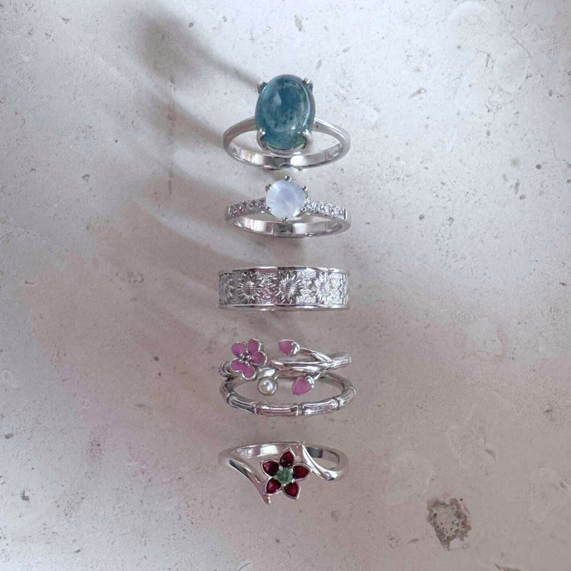 bagues argent pour femmes