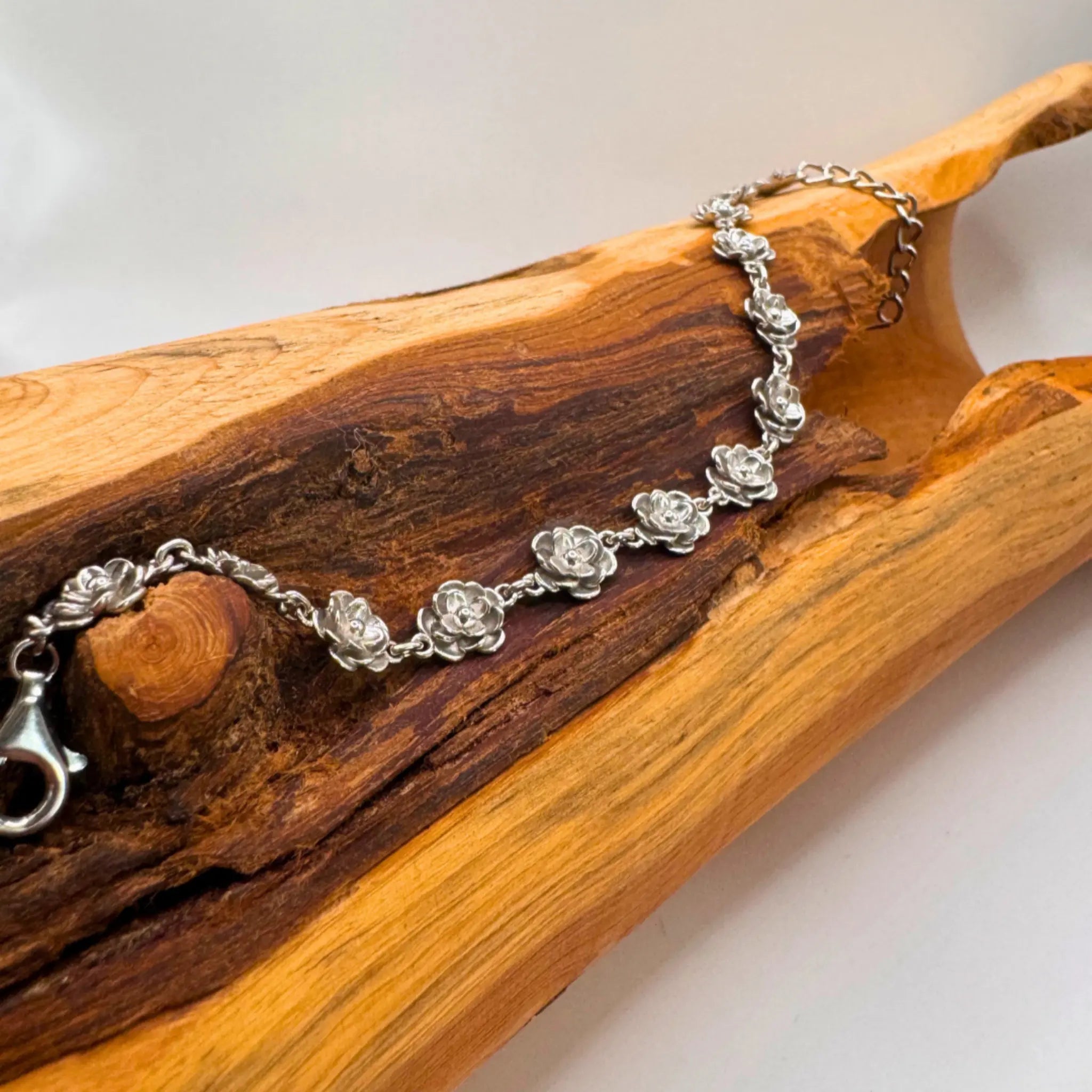 Bracelet en Argent | Caresse du Lotus Ma boutique