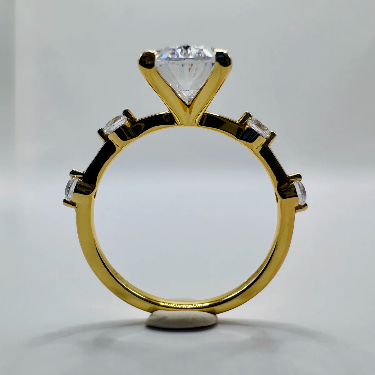 Bague Solitaire Oxyde de Zirconium – Modèle Astrée