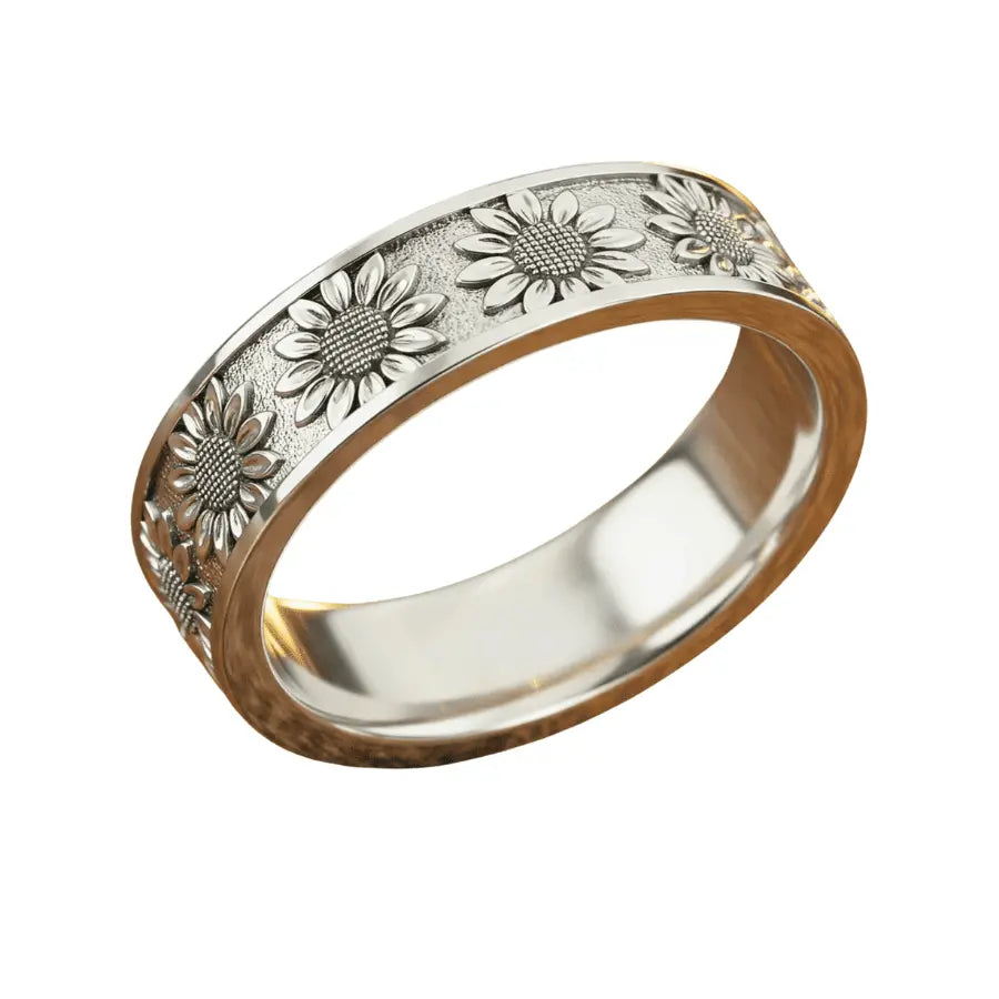 Bague Argent | Halo Solaire