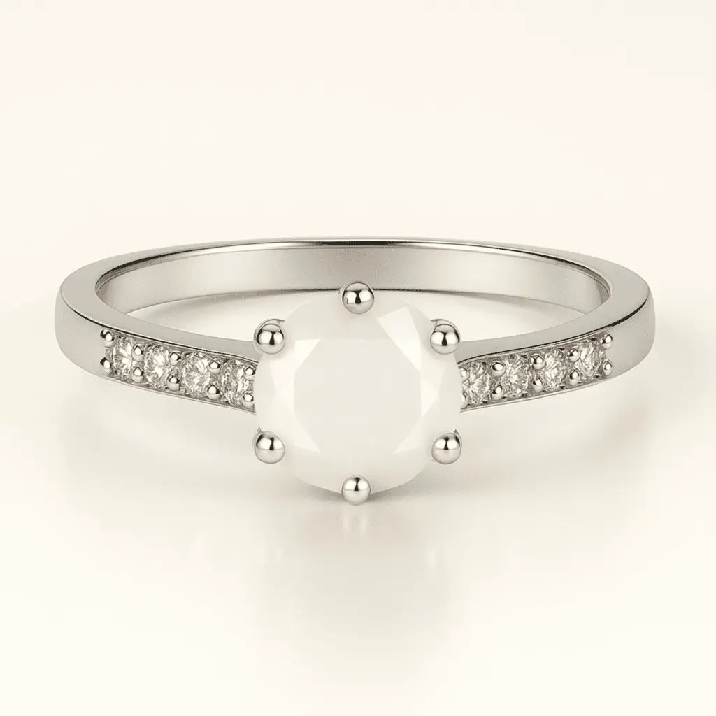 Bague argent | Larmes de Lune