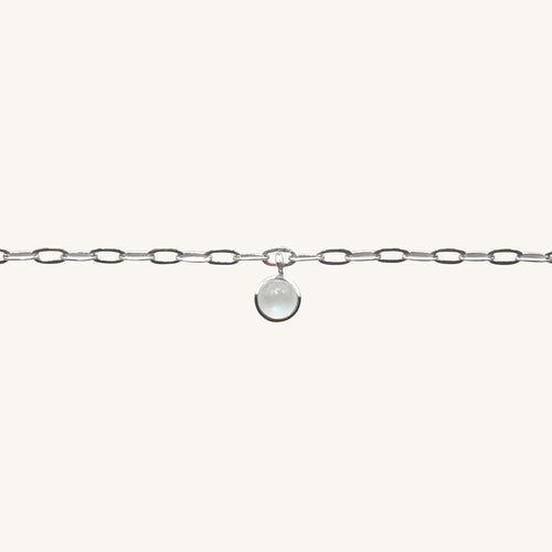 Bracelet Pierre de Lune & Argent 925 – Rosée de Lune, vue principale