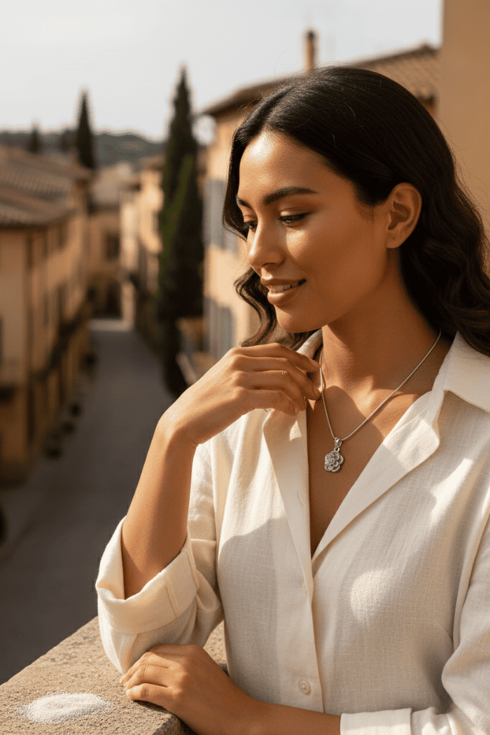 Collier en Argent | Fleur d'Origine Ma boutique